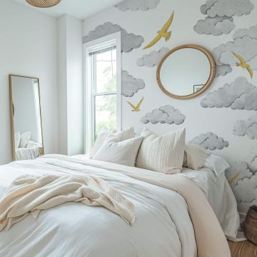 Nuages et oiseaux